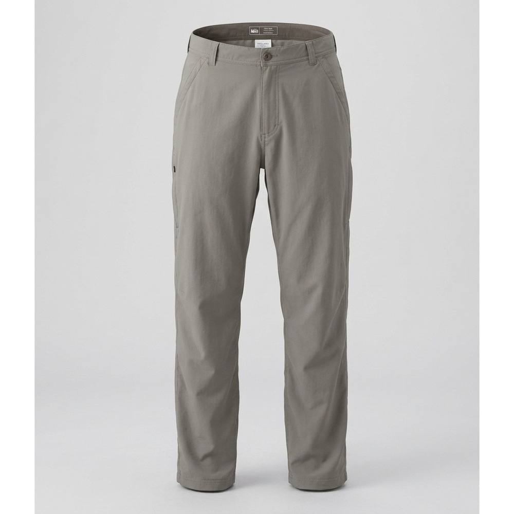 REI Sahara Mens Gray Nylon UPF 50+ Hiking Pants 34W x 30L RN37249